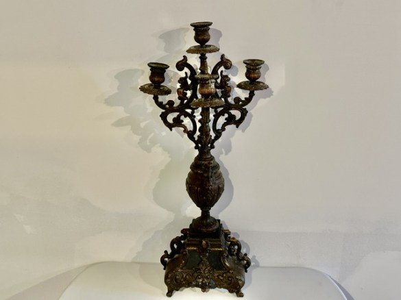 Victorian Speltre Candlearbra 